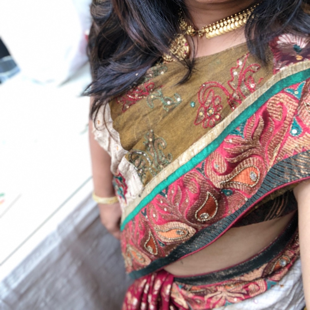 Beautiful party wear Bollywood saree.